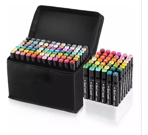 Miniatura 3 de Set De Marcadores Doble Punta 60 Piezas